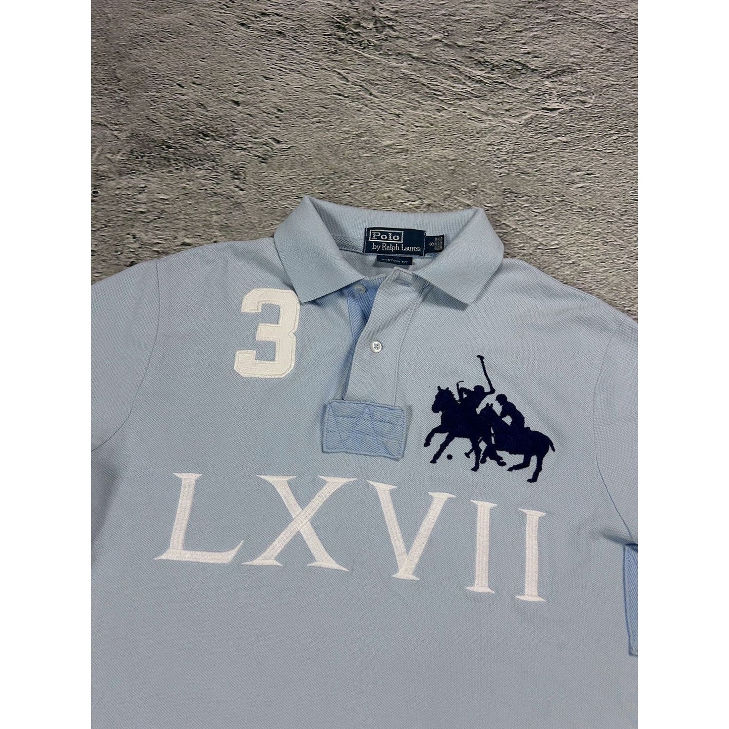 Chief Keef Polo Ralph Lauren T-shirt vintage baby blue Pony