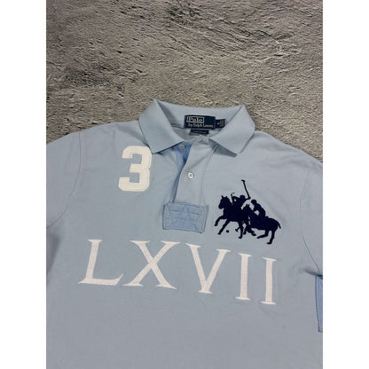 Chief Keef Polo Ralph Lauren T-shirt vintage baby blue Pony