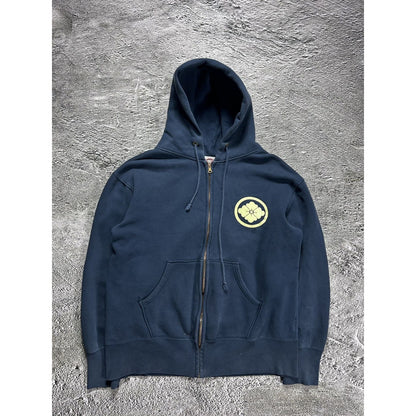 Evisu zip hoodie navy vintage big logo Daicock Yamane