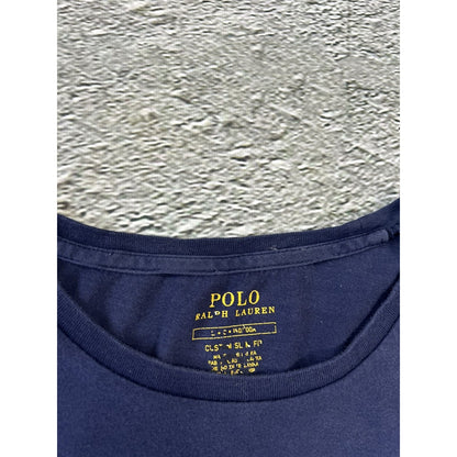 Polo Ralph Lauren vintage navy T-shirt small pony blue