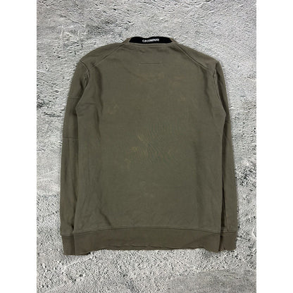 C.P. Company sweatshirt with lens khaki
