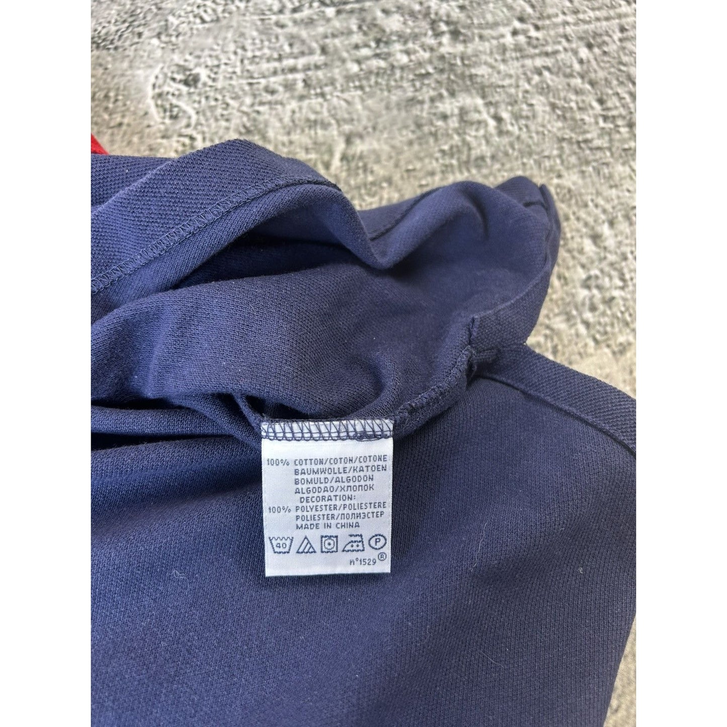 Chief Keef Polo Ralph Lauren Great Britain vintage red navy