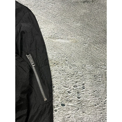 Diesel nylon jacket black bomber vintage Y2K