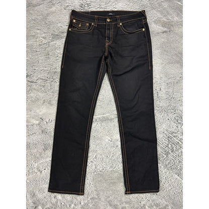 True Religion vintage black jeans denim pants Y2K Ricky