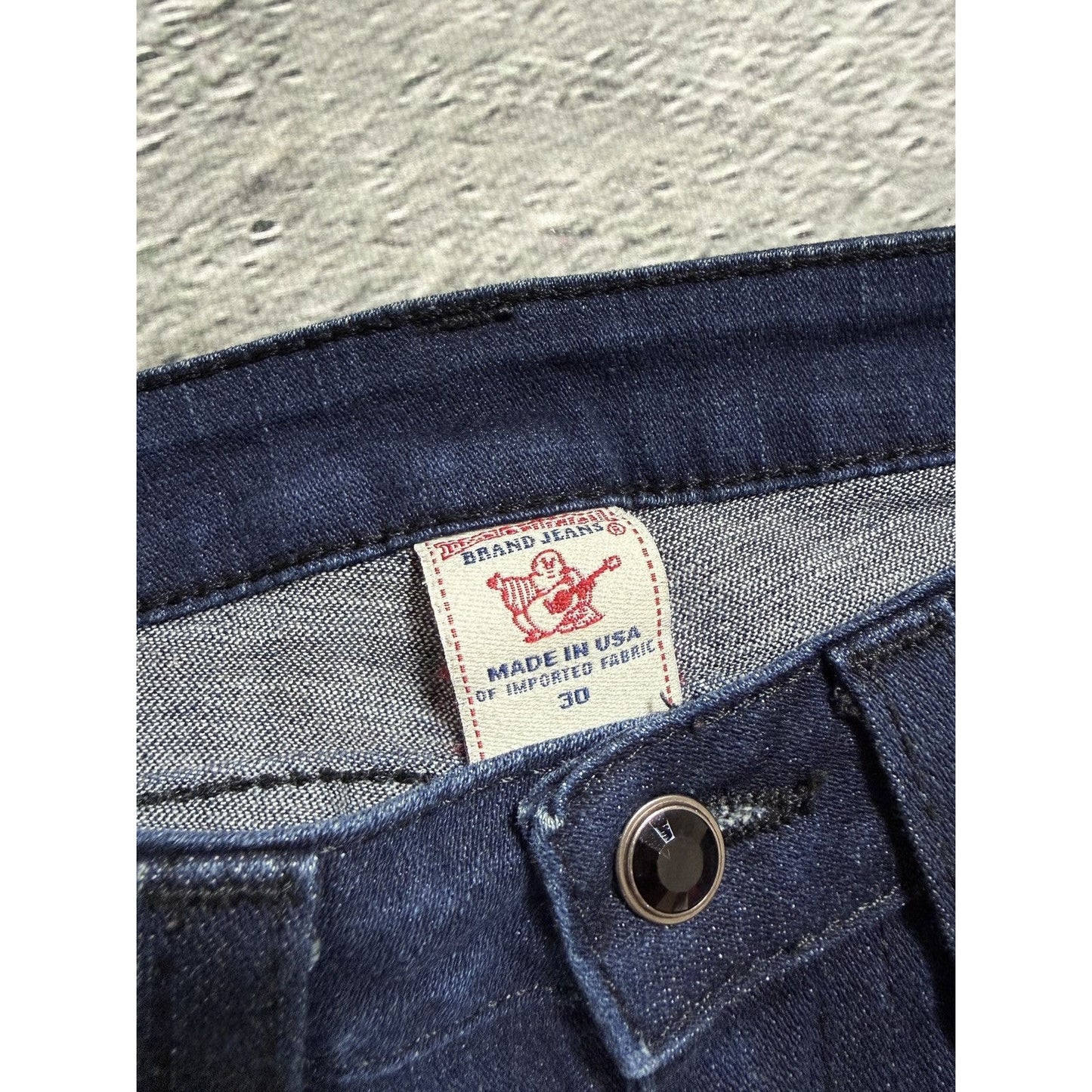 True Religion jeans vintage Billy denim pants bootcut navy