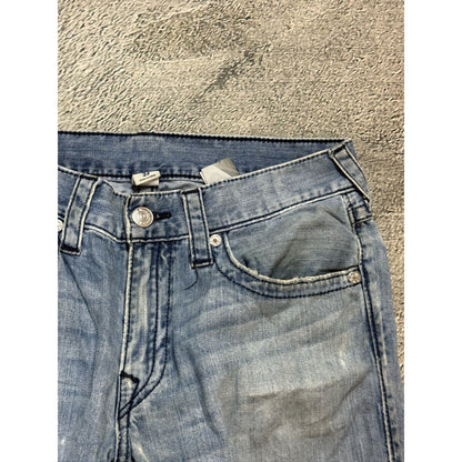 True Religion jeans vintage washed blue denim pants bootcut