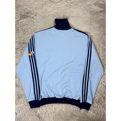 Adidas zip sweatshirt navy track jacket baby blue Espana 82