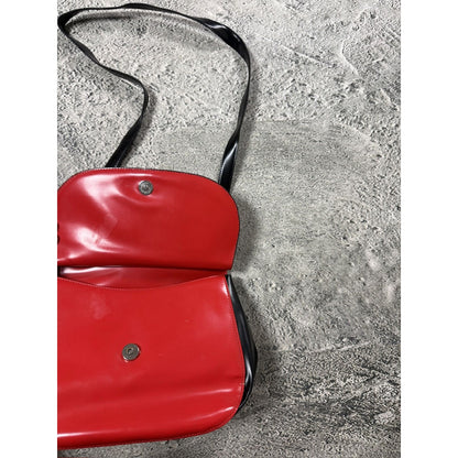 Evisu Donna bag red big logo seagull vintage