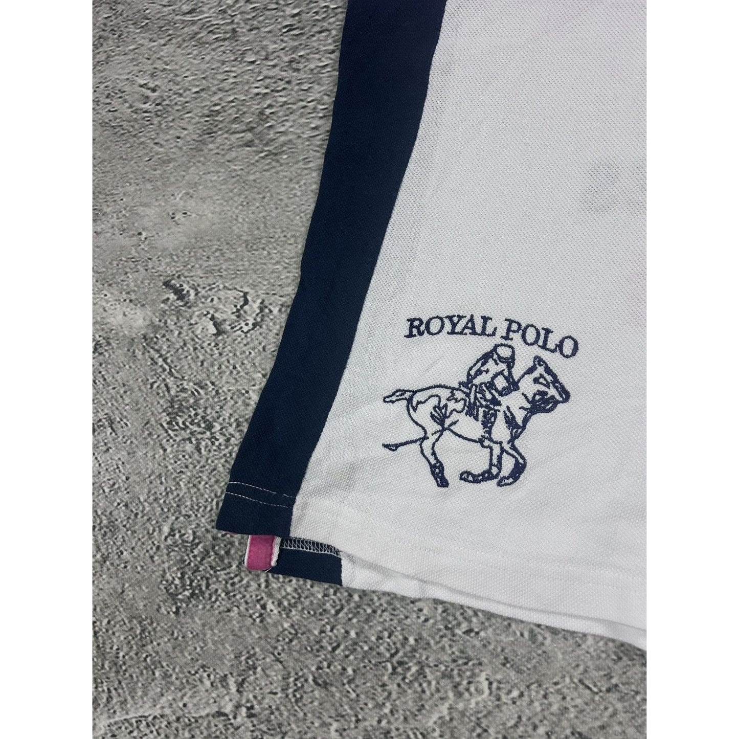 Chief Keef Polo Geografical Norway Dubai T-shirt White pink
