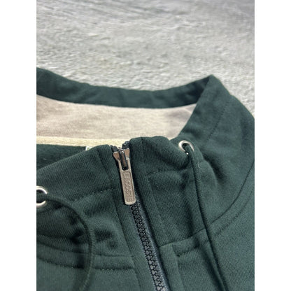 Lacoste zip sweatshirt green track jacket 80s all crocodiles