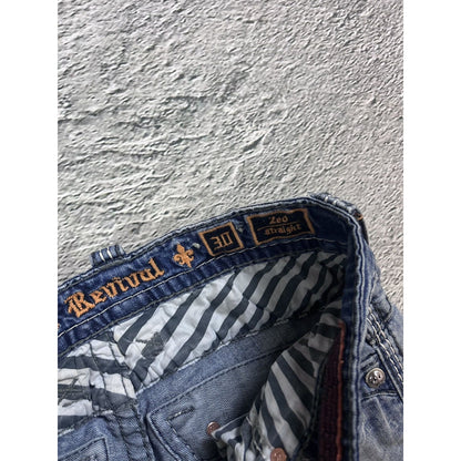 Rock Revival vintage blue jeans Y2K flared ZED