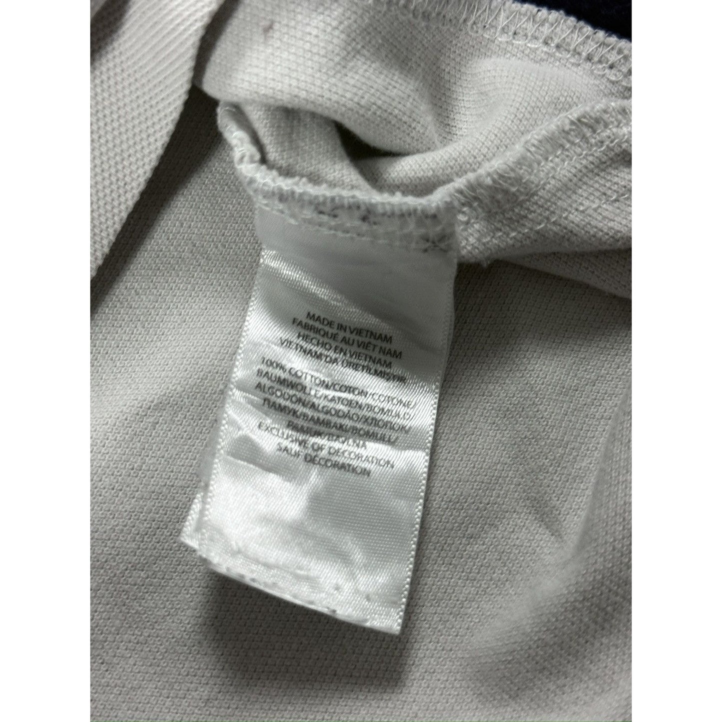 Chief Keef Polo Ralph Lauren vintage white navy big pony