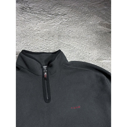 Nike fleece vintage sweatshirt half zip turtleneck