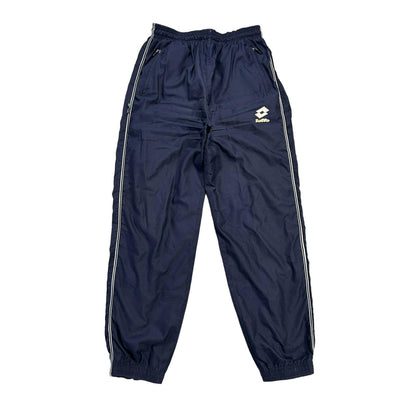 Lotto vintage navy nylon track pants drill Y2K parachute