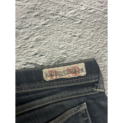 Evisu x Puma jeans vintage grey bootcut mint seagulls