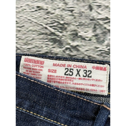 Evisu Yamane jeans bootcut navy vintage smiley face gull