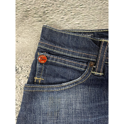 Evisu x Puma vintage navy skirt black seagulls Y2K