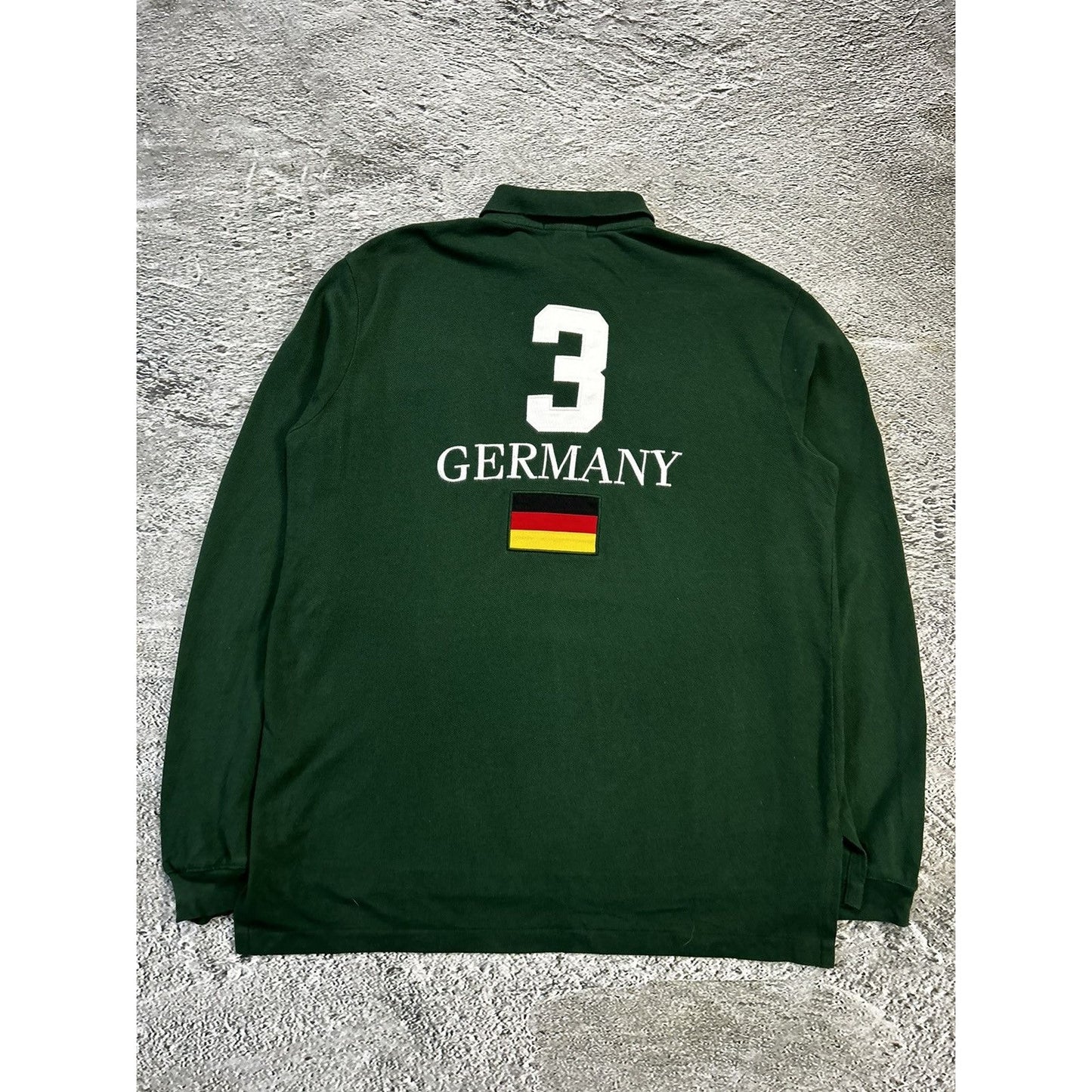 Chief Keef Polo Ralph Lauren Germany big pony longsleeve green