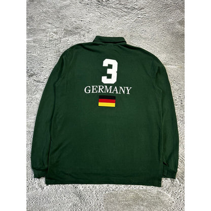 Chief Keef Polo Ralph Lauren Germany big pony longsleeve green