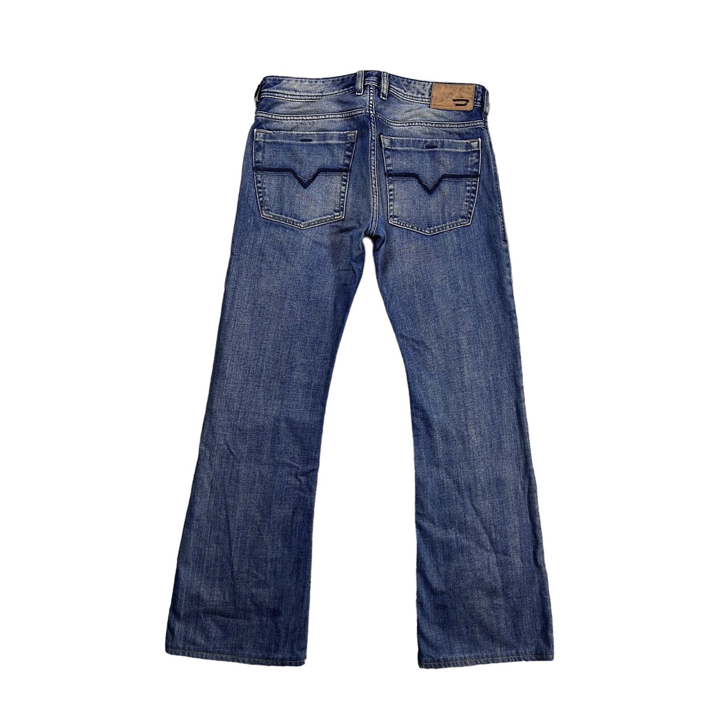 Diesel jeans vintage blue Zathan Y2K bootcut flares