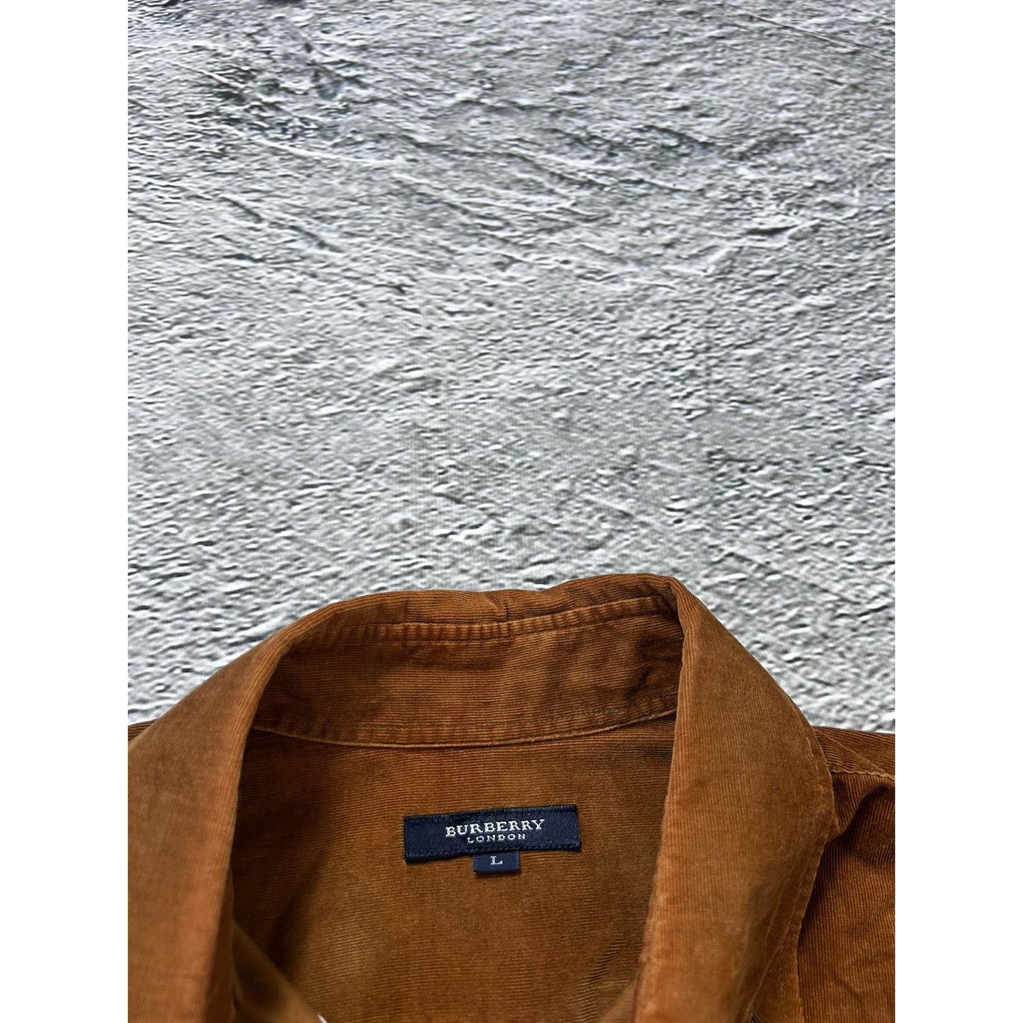 Burberry vintage shirt corduroy brown rare