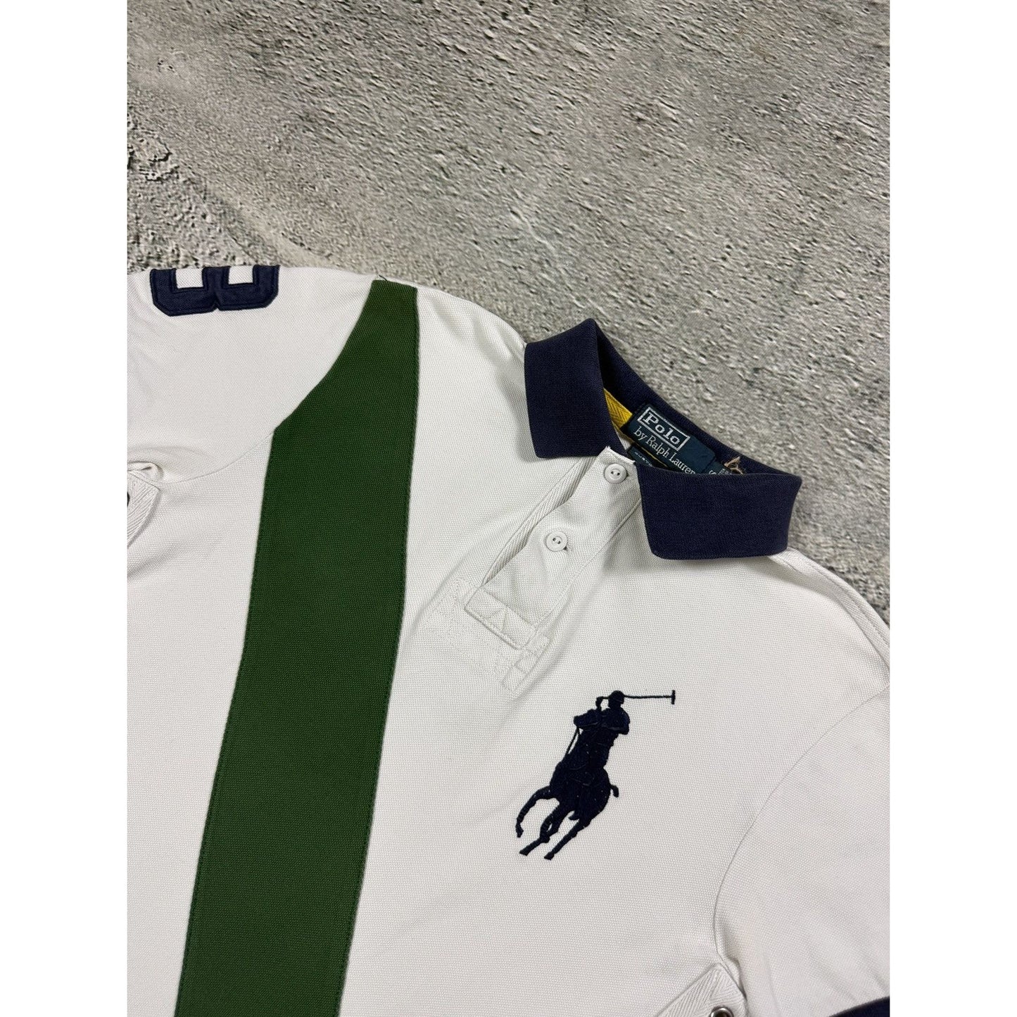 Chief Keef Polo Ralph Lauren vintage white big pony