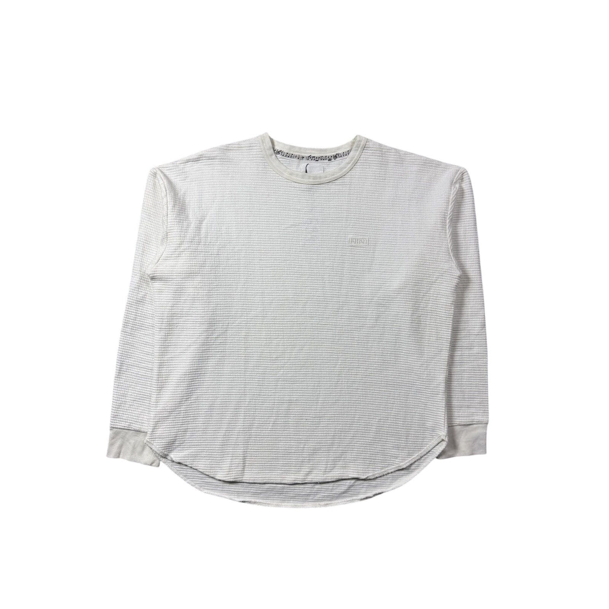 Number (N)ine NN Waffle Longsleeve thermal embroidery