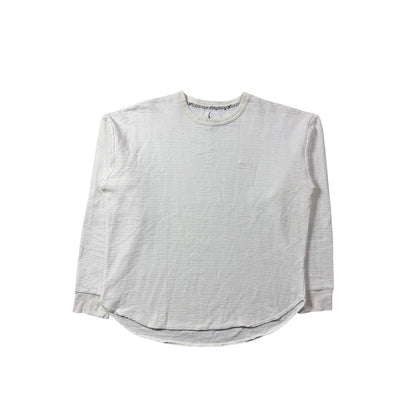 Number (N)ine NN Waffle Longsleeve thermal embroidery