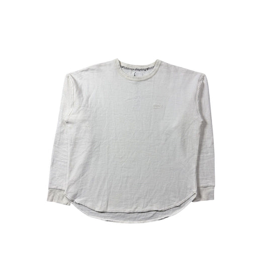 Number (N)ine NN Waffle Longsleeve thermal embroidery