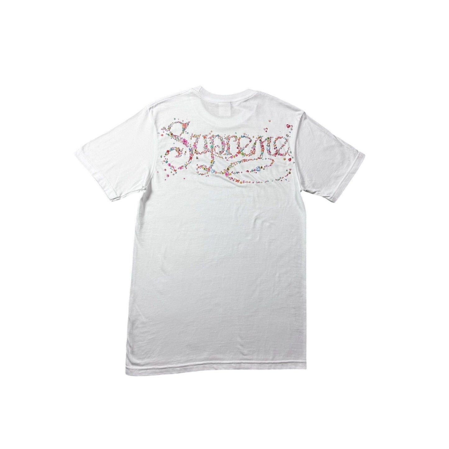Supreme gems tee white FW26