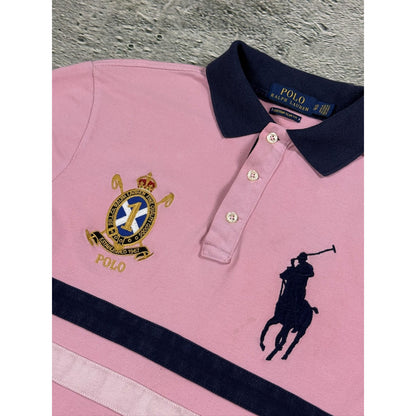 Chief Keef Polo Ralph Lauren vintage striped pink big pony