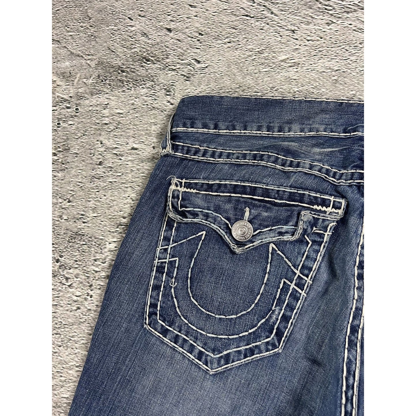 True Religion Billy jeans vintage denim pants flared Y2K