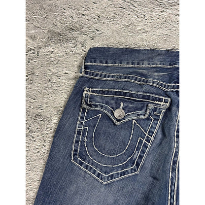 True Religion Billy jeans vintage denim pants flared Y2K