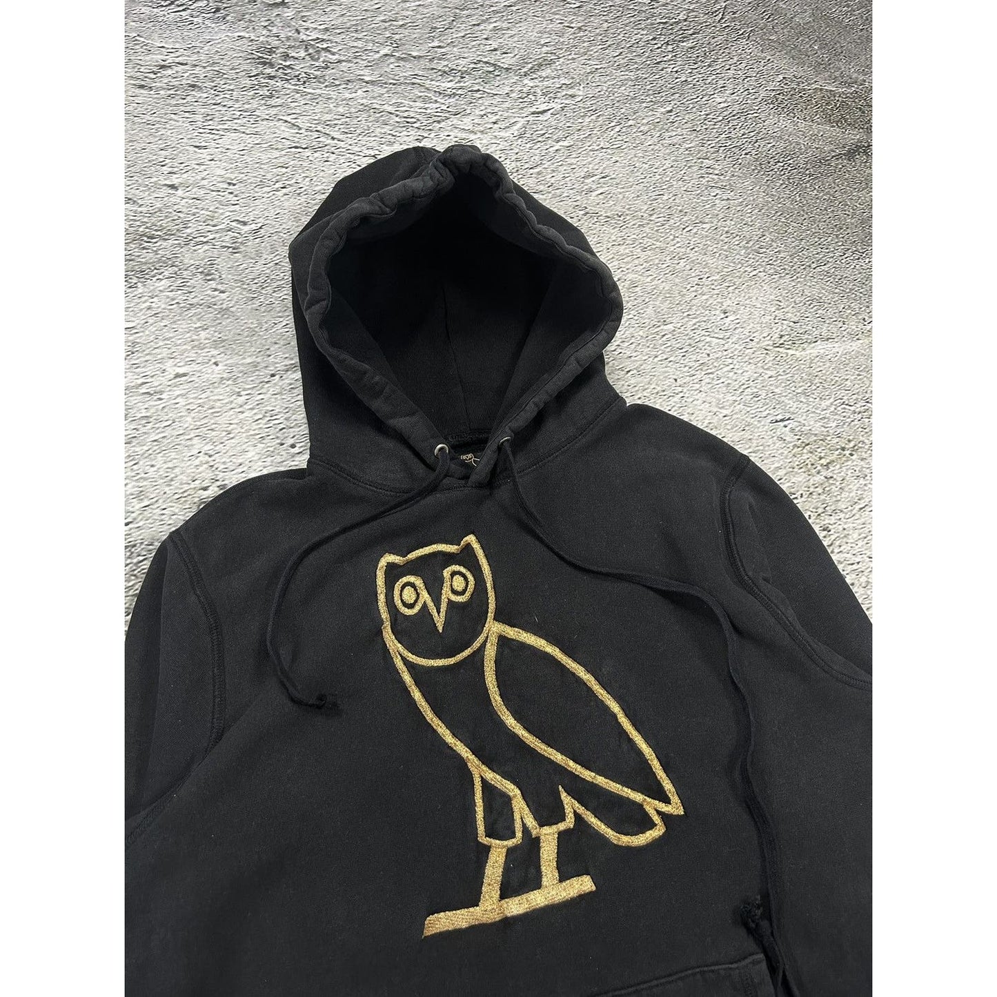 Octobers Very Own OG Owl Hoodie 2016 black gold