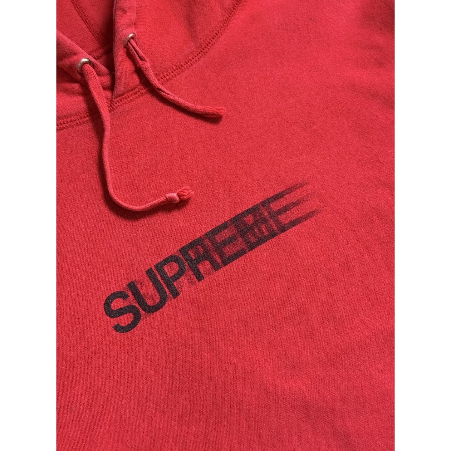 Supreme Mogo Motion Logo Red hoodie