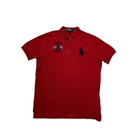 Chief Keef Polo Ralph Lauren vintage red USA big pony