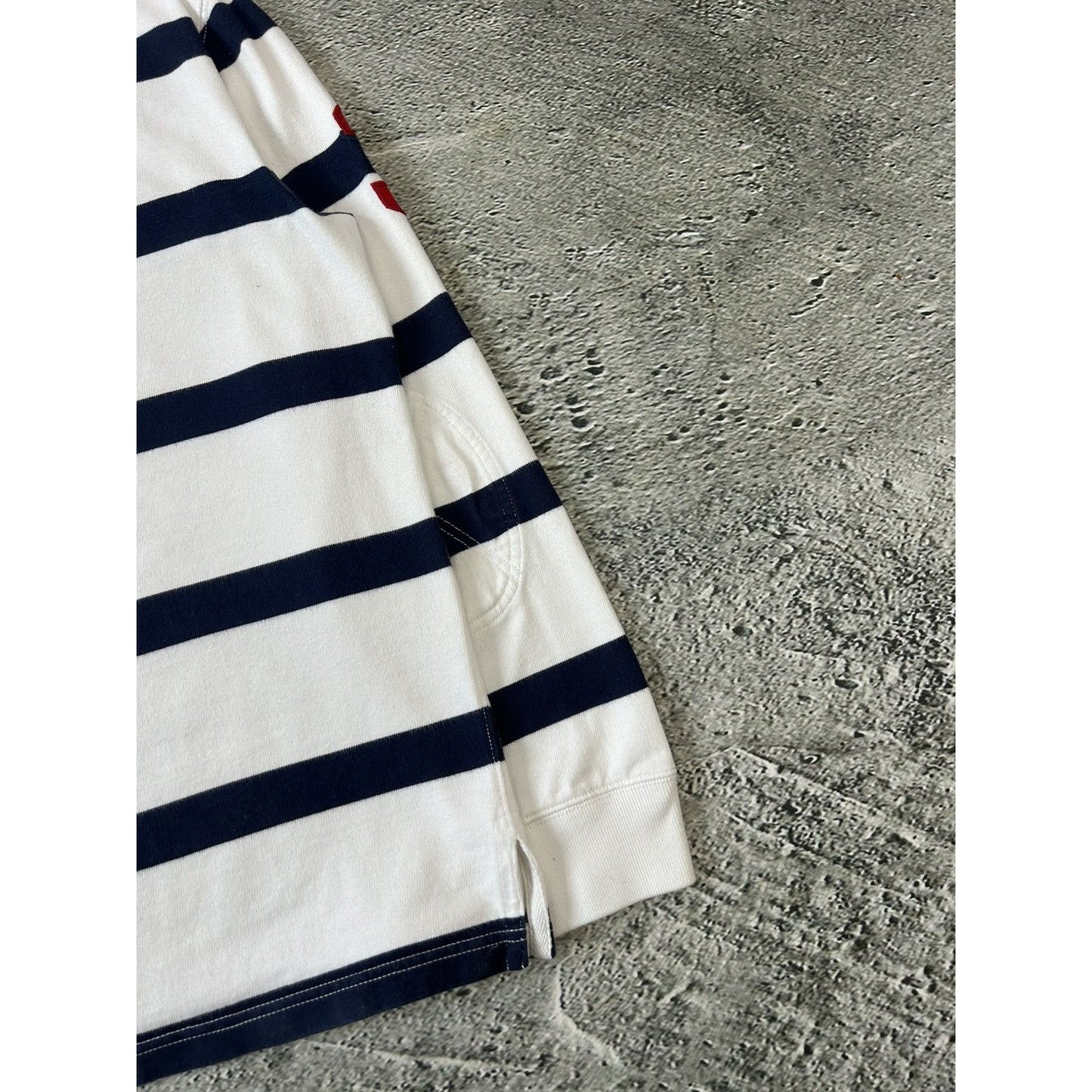 Chief Keef Polo Ralph Lauren striped longsleeve big pony