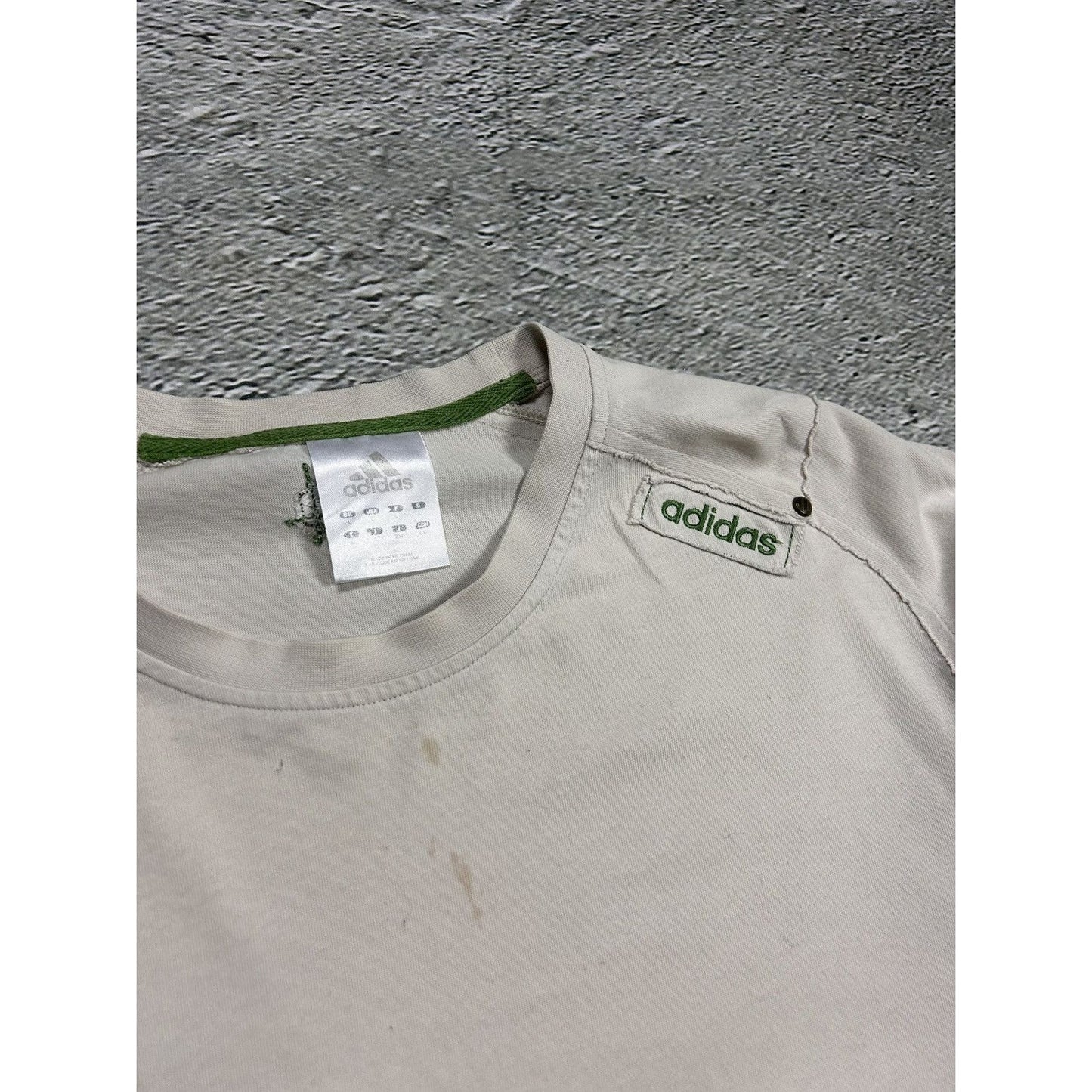 Adidas vintage longsleeve Y2K opium beige