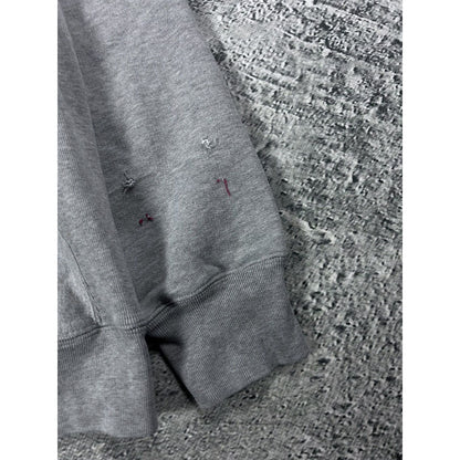 Gucci hoodie „The Face” box logo grey oversized sweatshirt