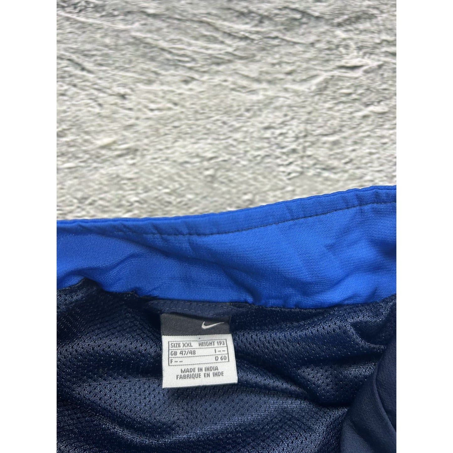 Nike track suit vintage navy pants windbreaker small logo