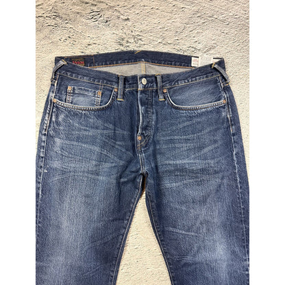 Evisu jeans vintage navy blue seagulls Genes