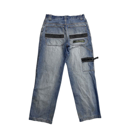 Pelle Pelle vintage blue jeans Richroot Y2K baggy denim