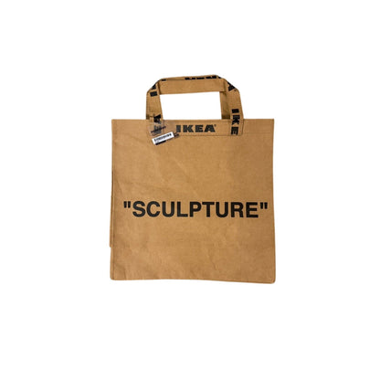 Ikea X Off white Virgil Abloh shopping tote bag