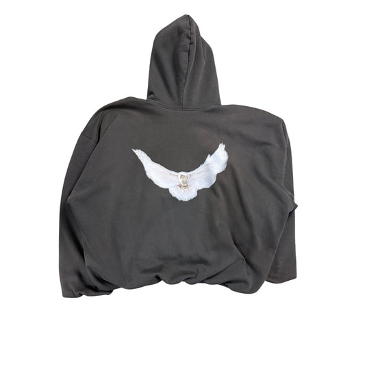 Yeezy Gap Engineered by Balenciaga Dove Hoodie Washed Black YZY