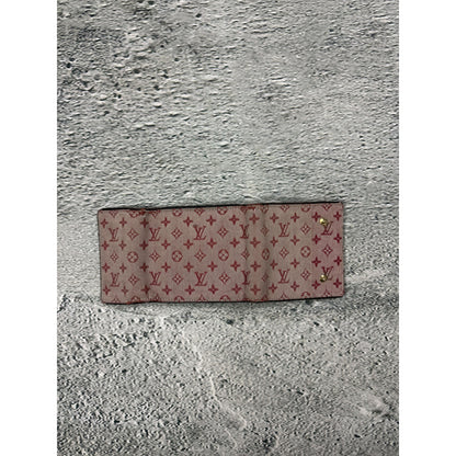 Louis Vuitton Pink Monogram Wallet Canvas