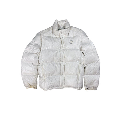 Moncler puffer jacket vest 80s detachable sleeves down