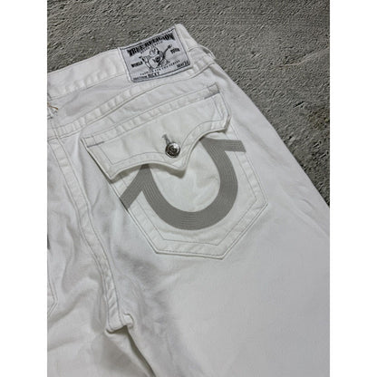 True Religion vintage white jeans Ricky