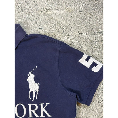 Chief Keef Polo Ralph Lauren New York navy blue Polo T-shirt