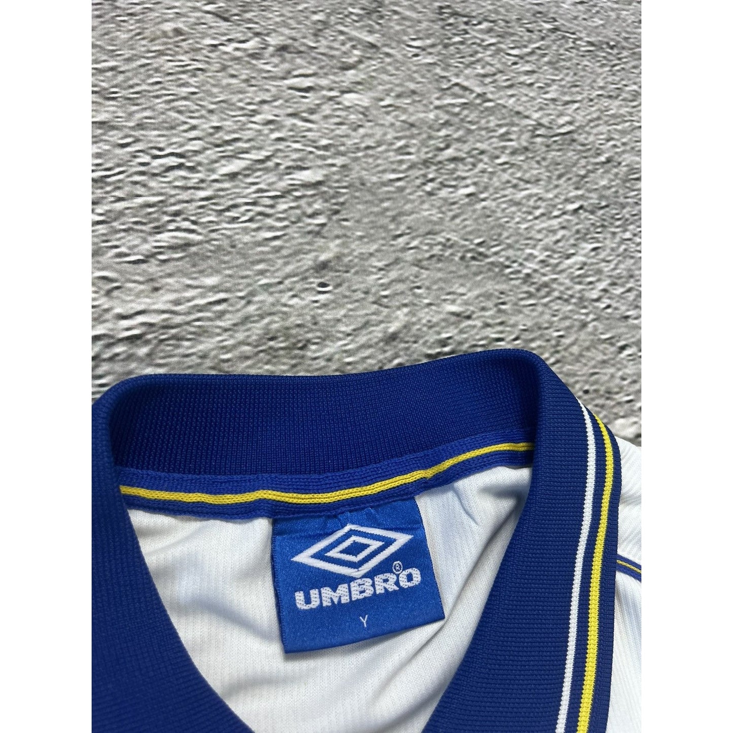 Desailly Chelsea vintage Jersey white Umbro 1998 2000