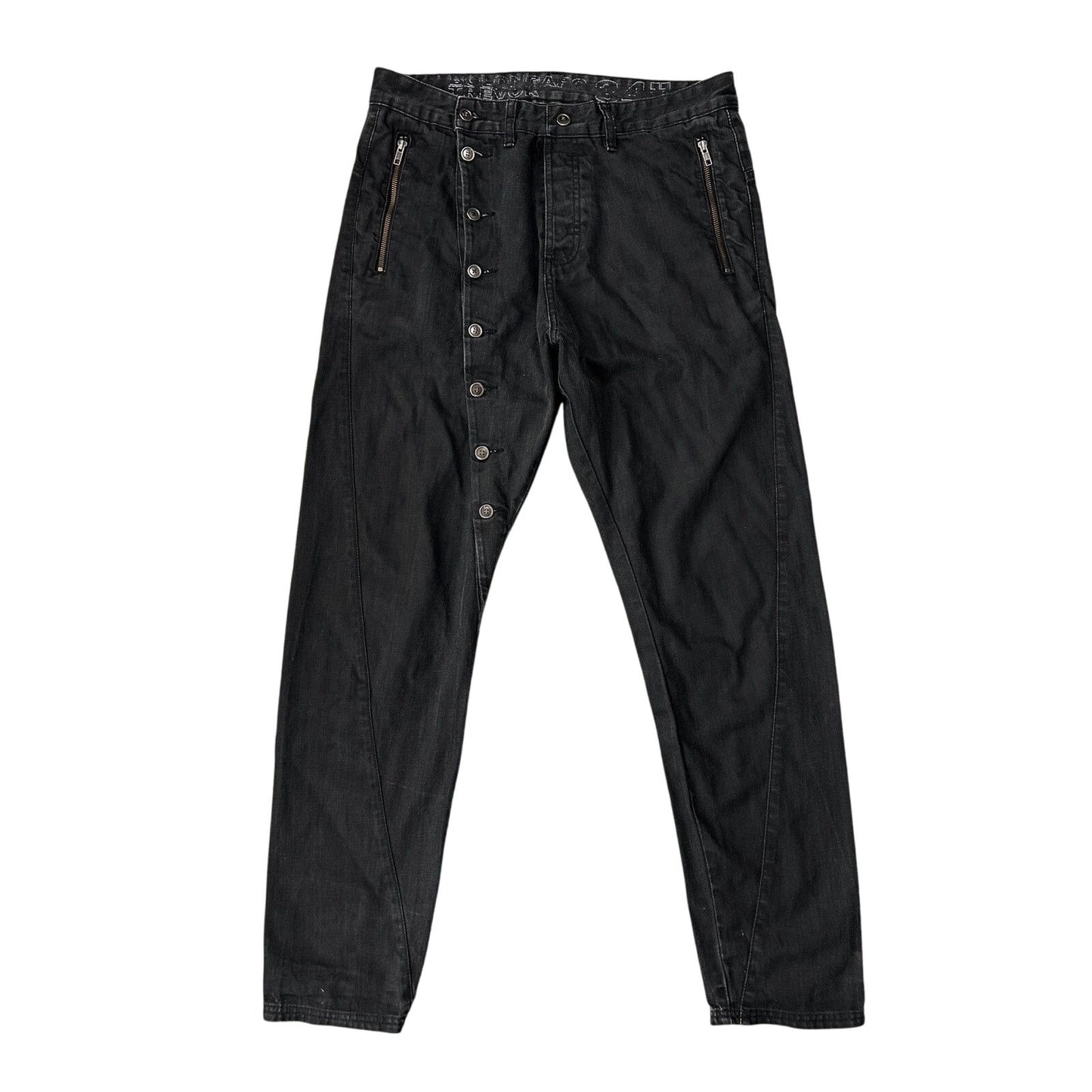 Bolongaro Trevor Black Jeans Avant-Garde